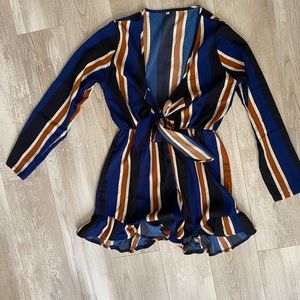 Striped romper